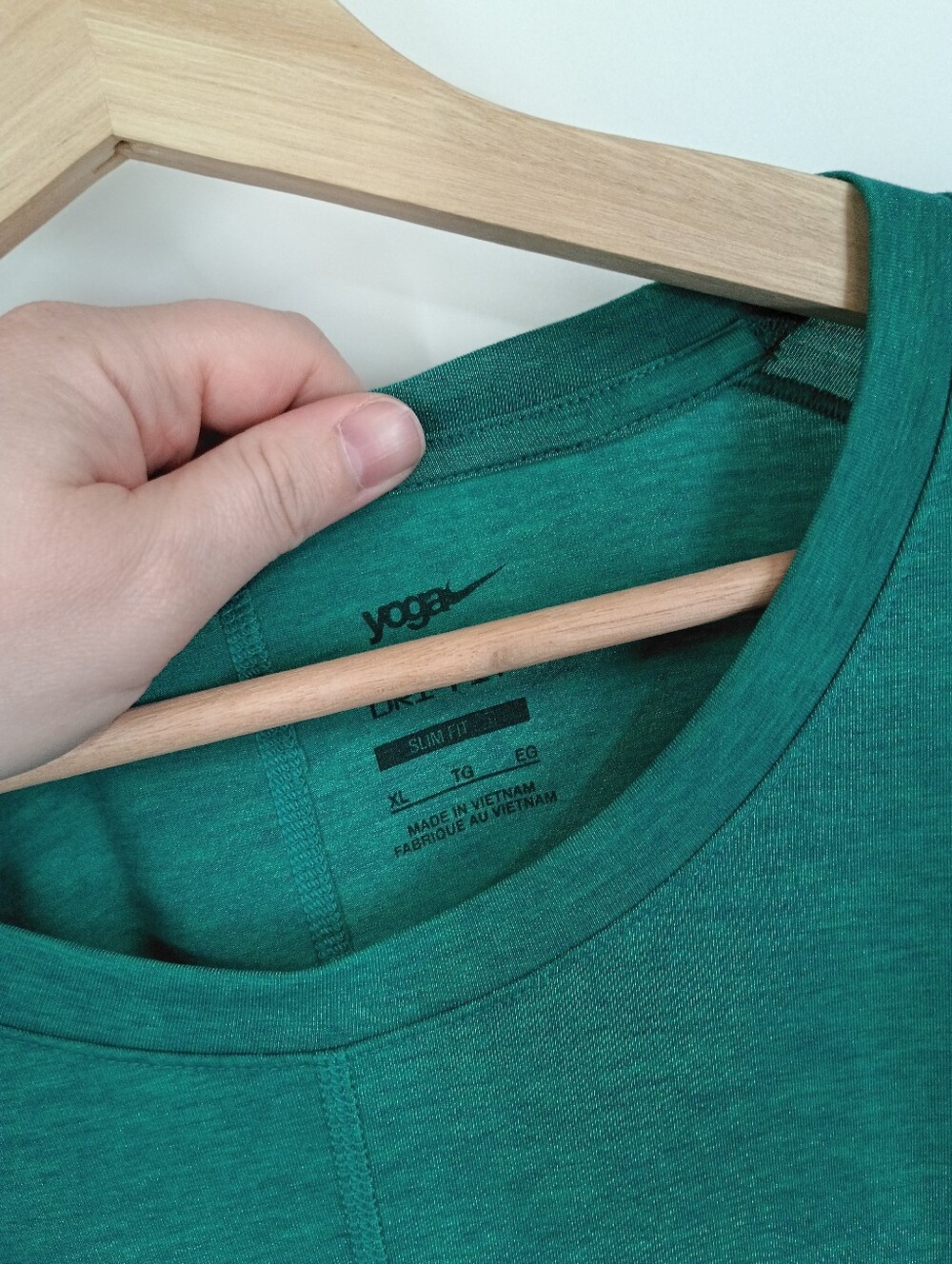 Nike Dry Fit Yoga Slim Fit Tee - Picture 4 of 5